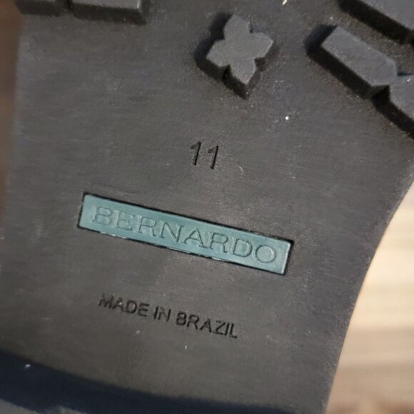 NEW Bernardo Addison Ankle Rain Boots Womens 11 Green Chic City Outdoors - Picture 8 of 10